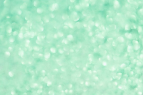 Turquoise background.