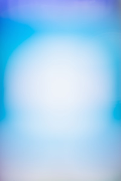 Bright blue light.