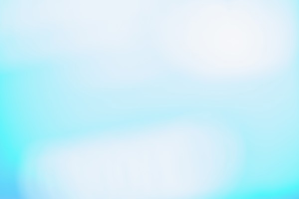 Bright blue light.
