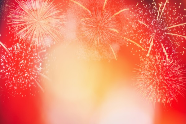 Fireworks display.