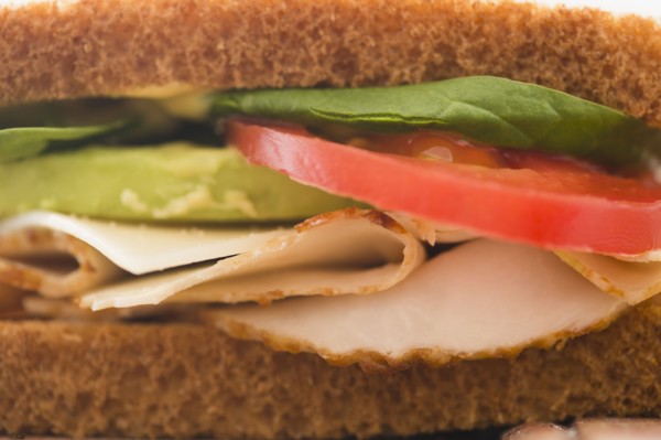 Close-up view of fresh sandwich. Photo: Jamie Grill