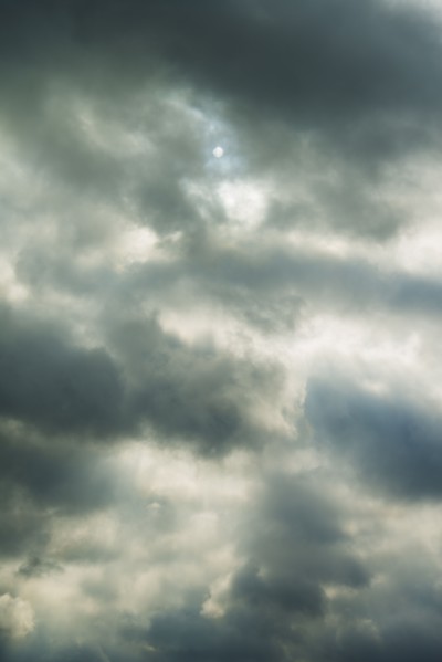 Stormy sky.