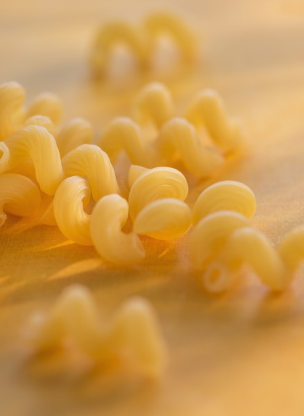 Studio Shot of pasta. Photo : Daniel Grill