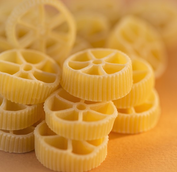 Studio Shot of pasta. Photo : Daniel Grill