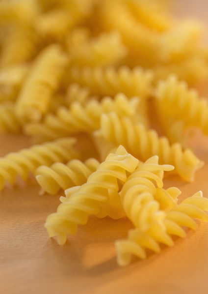 Studio Shot of pasta. Photo : Daniel Grill