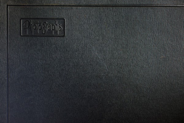Vintage photo album cover.