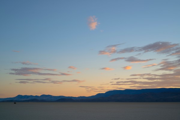 Alvord Desert at sunset