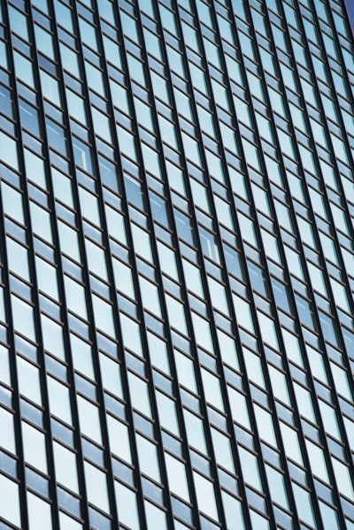 Close up of modern architecture. Photo: Alan Schein