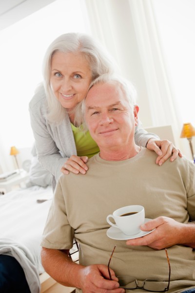Portrait of senior couple. Photo: Rob Lewine