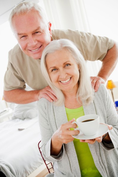 Portrait of senior couple. Photo : Rob Lewine