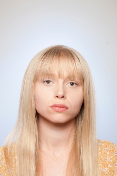 Portrait of sad woman. Photo : Rob Lewine