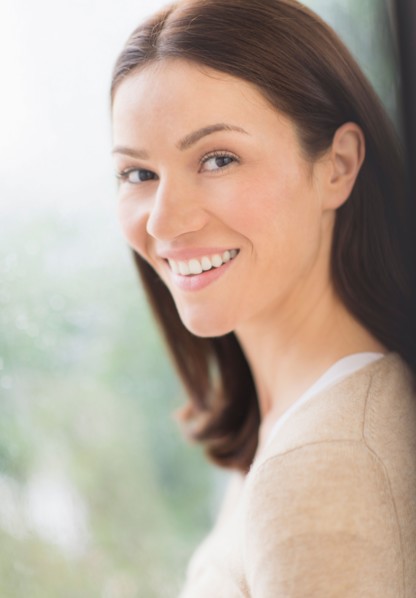 Portrait of mid adult woman.