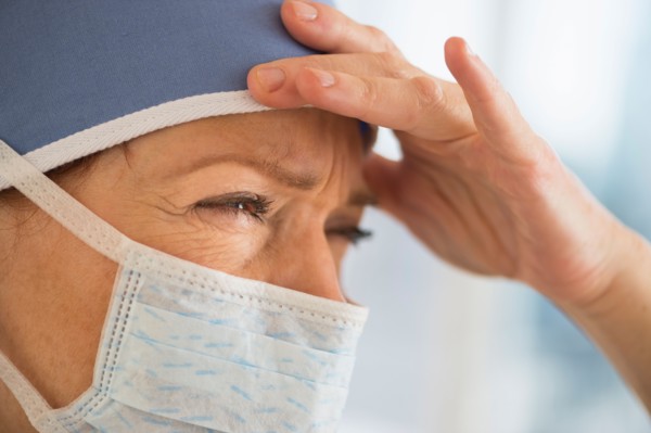 Portrait of female surgeon.