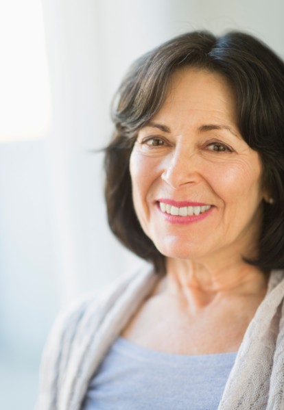 Portrait of senior woman.