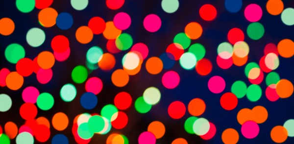 Defocused lights.