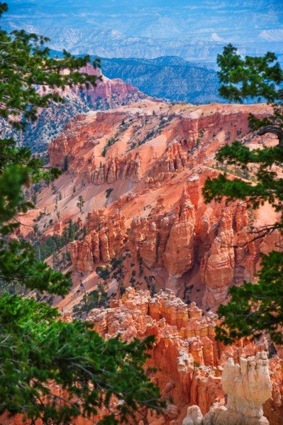 Landscape with cliffs