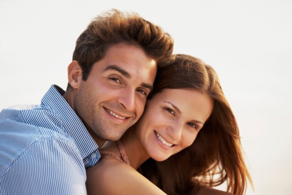 Portrait of smiling couple