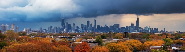 Cityscape of Chicago