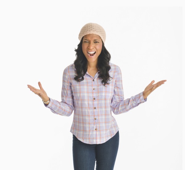 Portrait of mid adult woman.