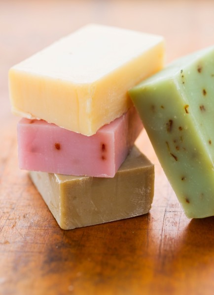 Colorful soaps.
