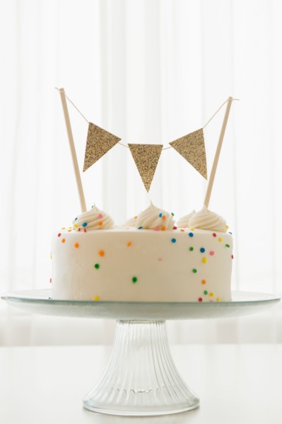 Studio Shot of brithday cake