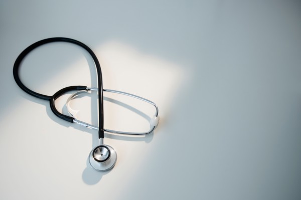 Studio shot of stethoscope