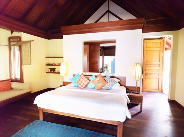 Bedroom in spa resort