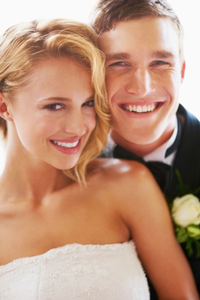 Portrait of married couple