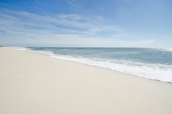 Tranquil sandy beach