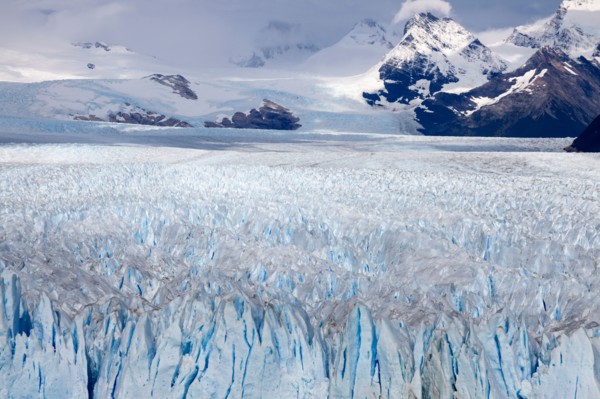 Scenic view of glacier