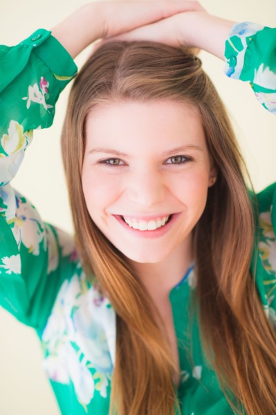 Portrait of smiling woman