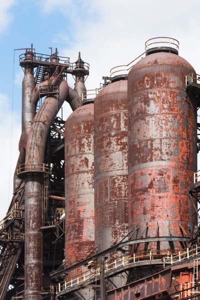 Historical industrial mill