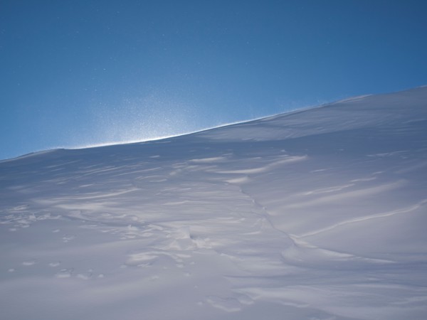 Tranquil winter scene