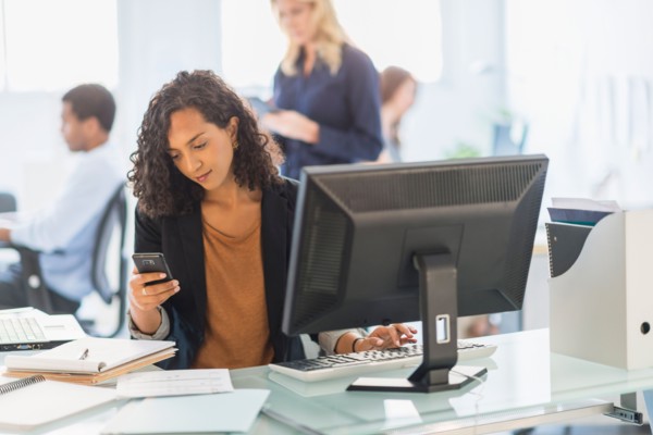 People working in office.