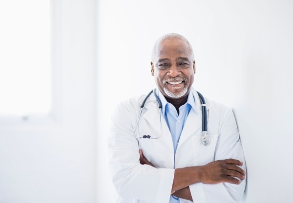Portrait of doctor with arms crossed
