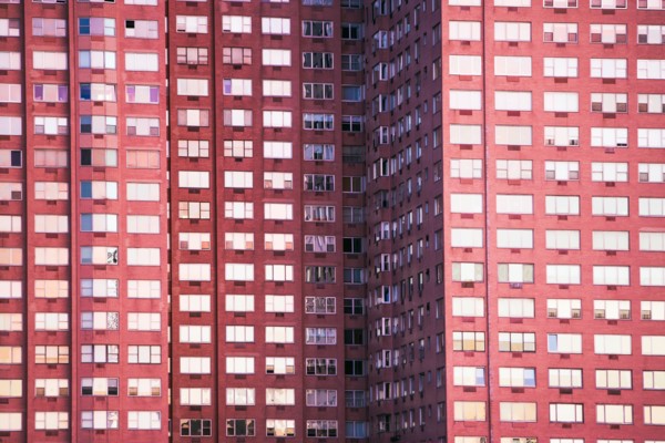 View of apartment building