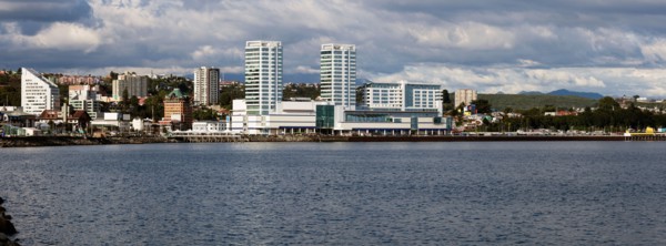 Skyline of modern city