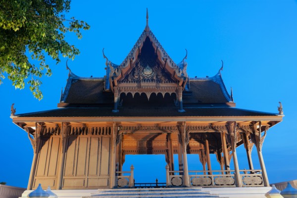 Temple in public park