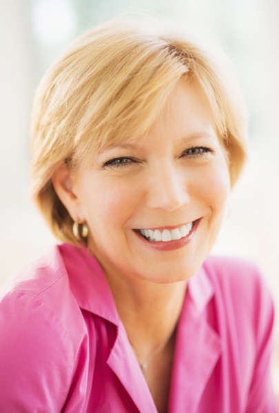 Portrait of woman smiling.
Photo : Daniel Grill