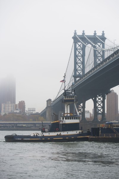 Brooklyn Bridge. USA, New York State, New York City.
Photo : fotog