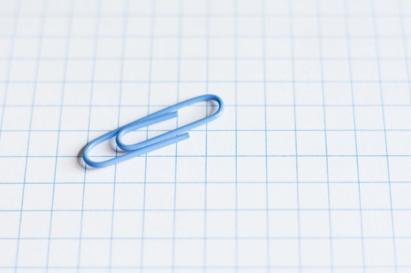 Paper clip.
Photo : Kristin Lee