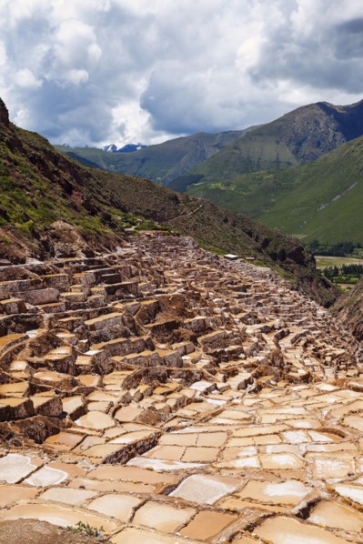 Maras, Salt pools. Peru, Cuzco, Maras.
Photo : Henryk Sadura