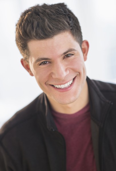 Portrait of smiling young man.