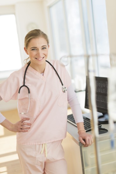 Portrait of female nurse.