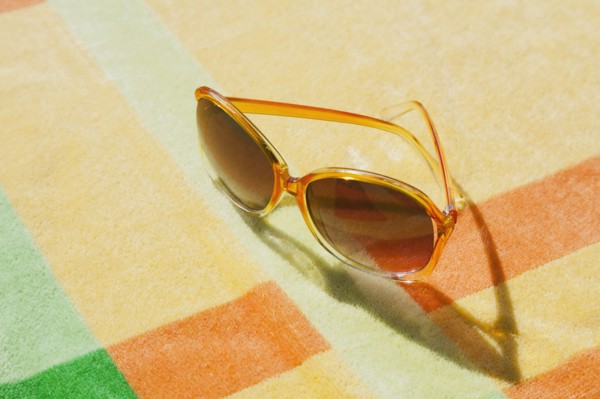 Sunglasses on blanket.
Photo : Kristin Lee