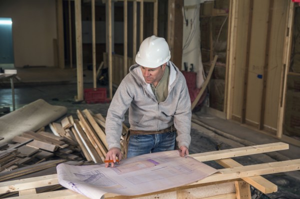 Businessman wearing cowboy hat