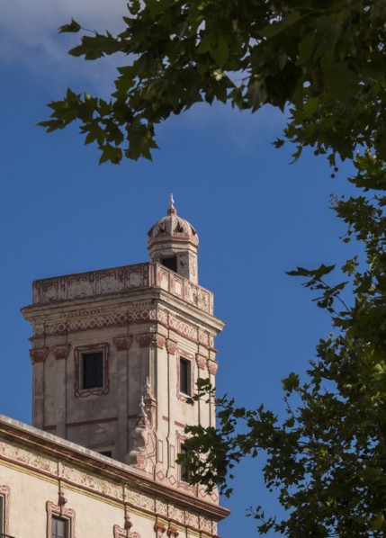 Watchtower exterior. Cadiz, Spain.