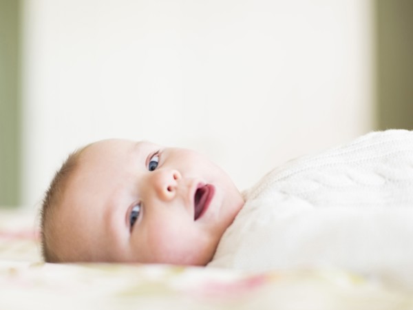 Studio shot of Baby boy (2-5 months)