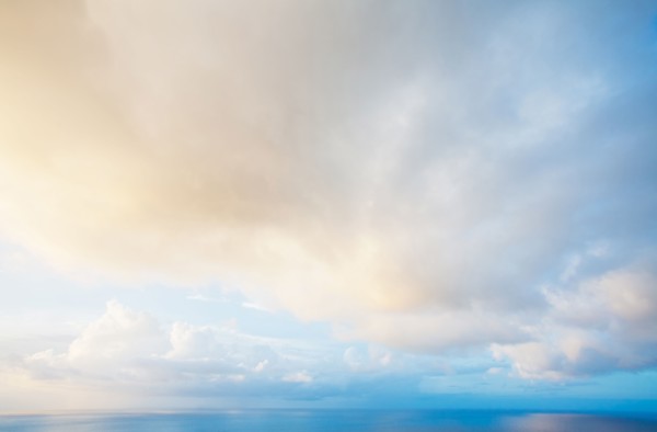 Evening sky after storm