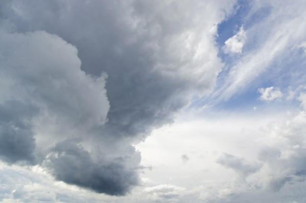 Gathering storm clouds